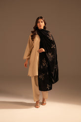 1 Piece Velvet Embroidered Dupattas/Stoles (FT0001)